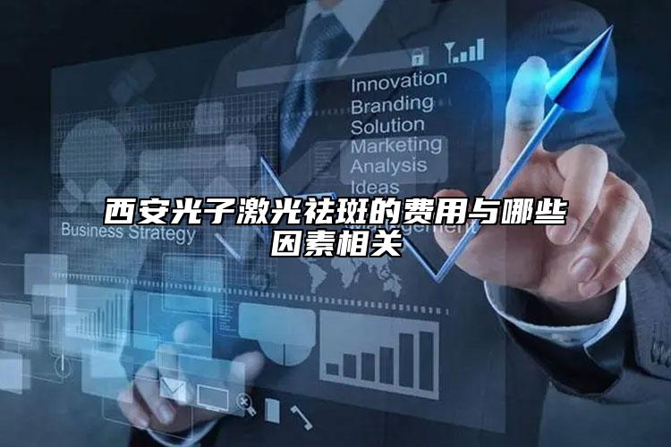 西安光子激光祛斑的費用與哪些因素相關(guān)
