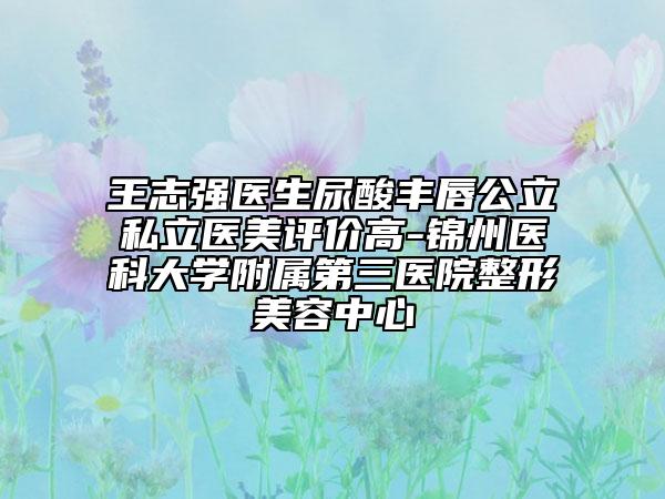 王志強醫(yī)生尿酸豐唇公立私立醫(yī)美評價高-錦州醫(yī)科大學(xué)附屬第三醫(yī)院整形美容中心
