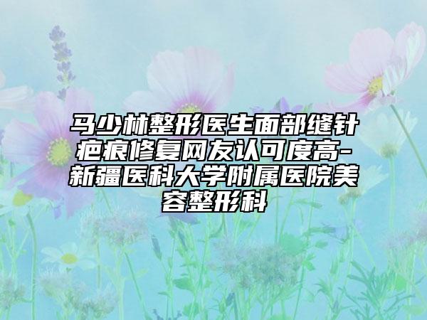 馬少林整形醫(yī)生面部縫針疤痕修復(fù)網(wǎng)友認(rèn)可度高-新疆醫(yī)科大學(xué)附屬醫(yī)院美容整形科